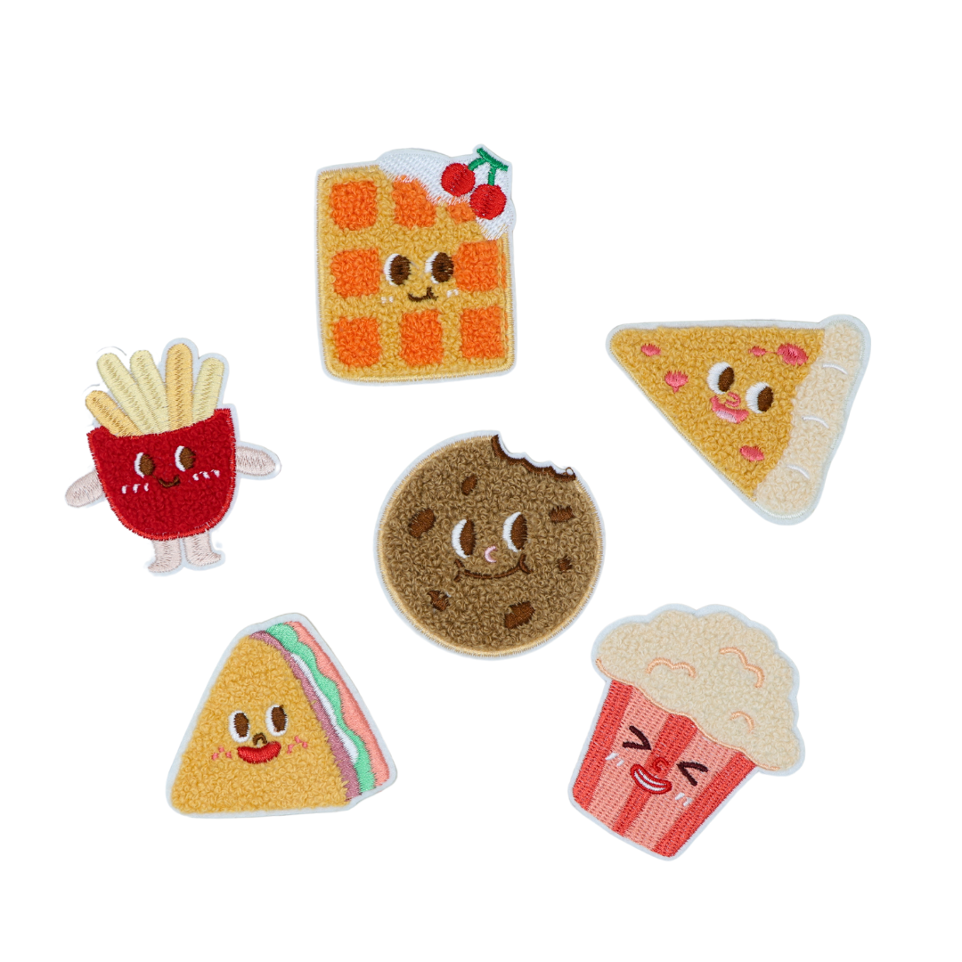 Cute Fluffy Patch Stickers