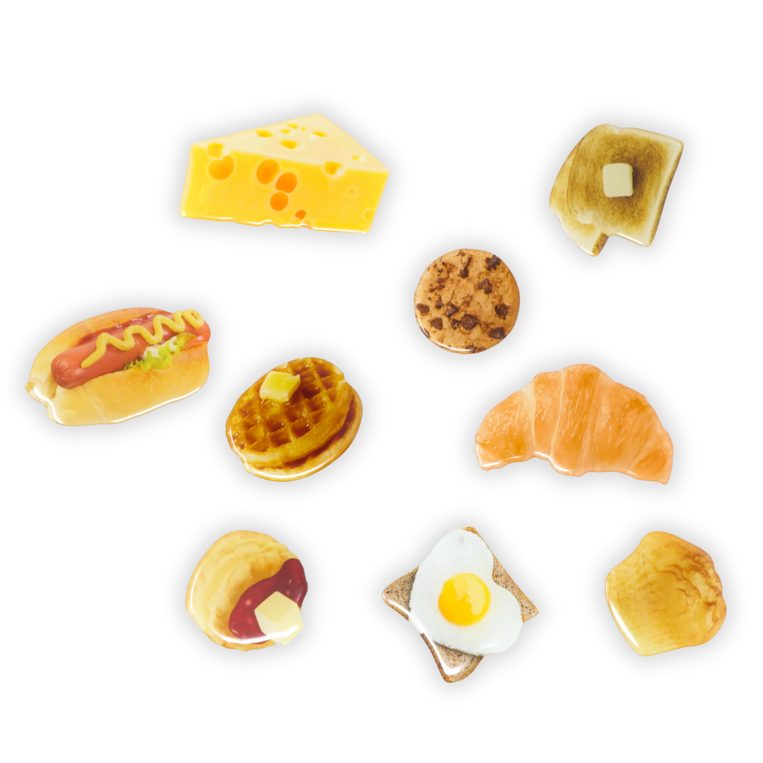 Food-theme epoxy phone grips