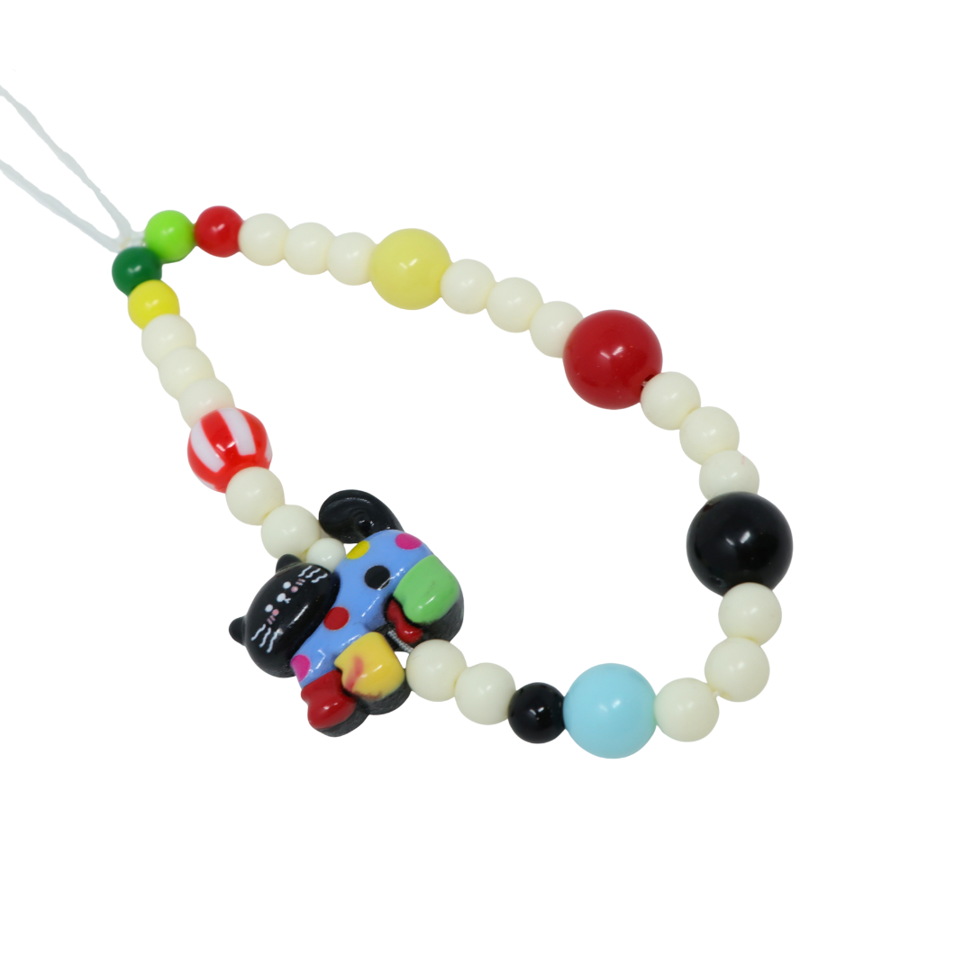 Circus Cat Phone Charm