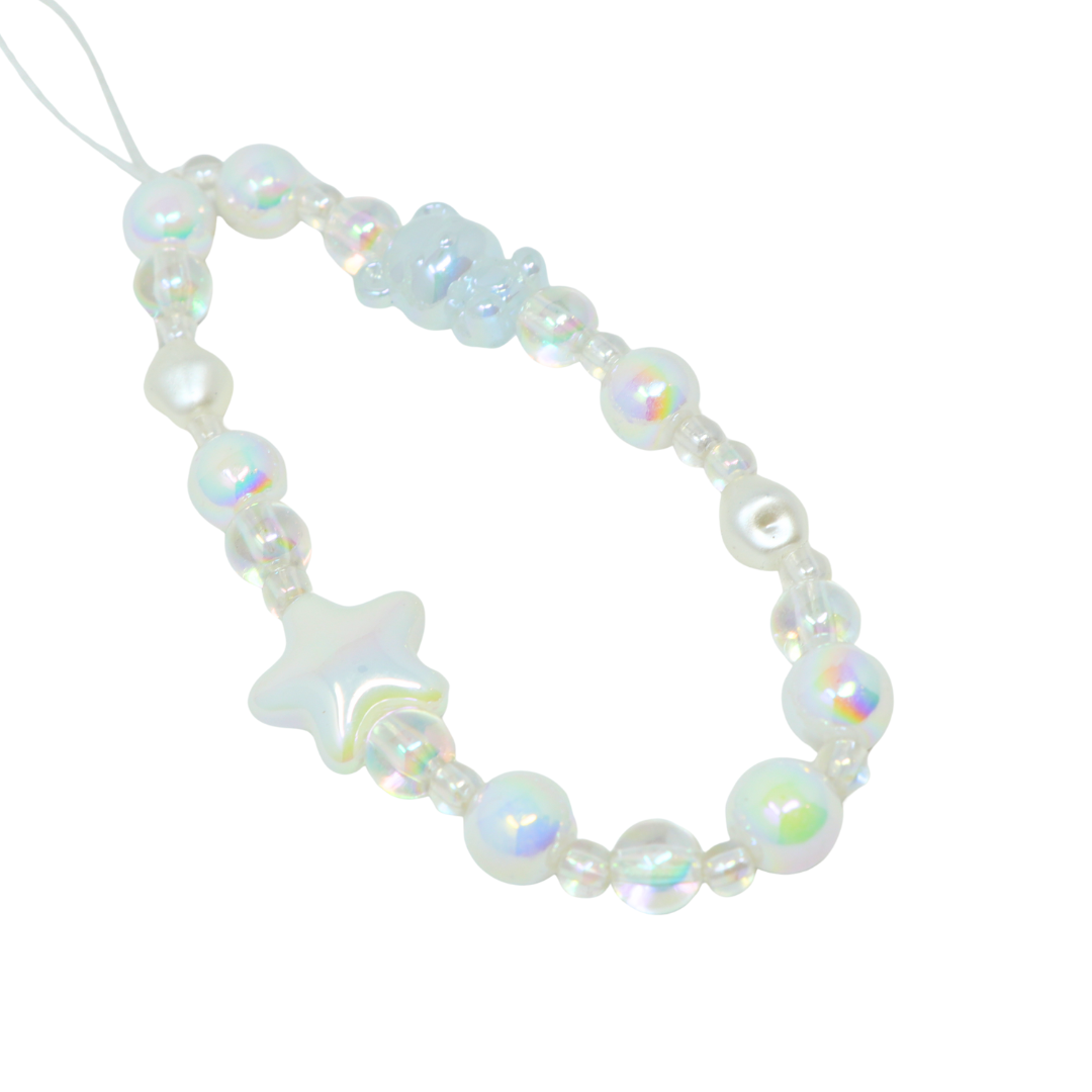 Clear Bear Phone Charm