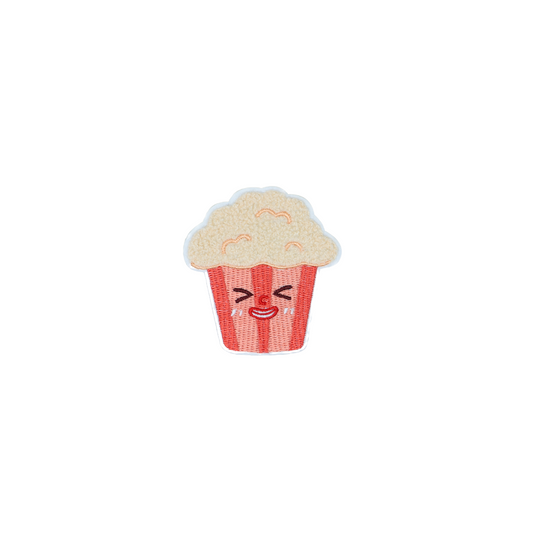 Food Fluffy Patch Sticker