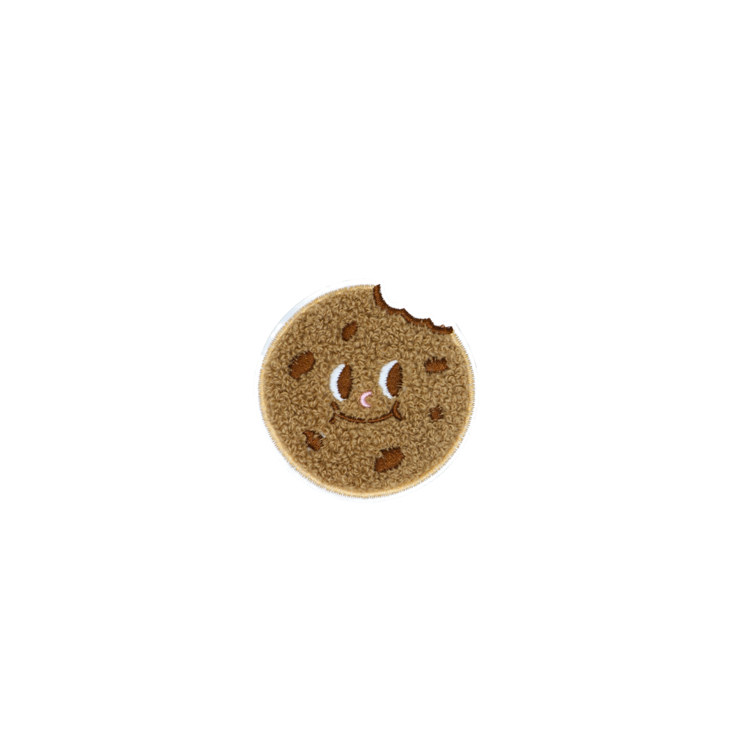Food Fluffy Patch Sticker