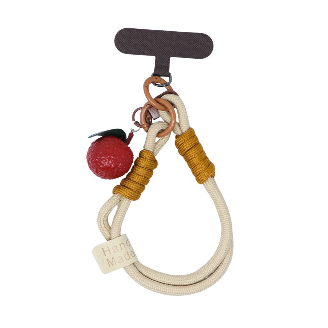 Lychee Soft Wrist Phone Strap
