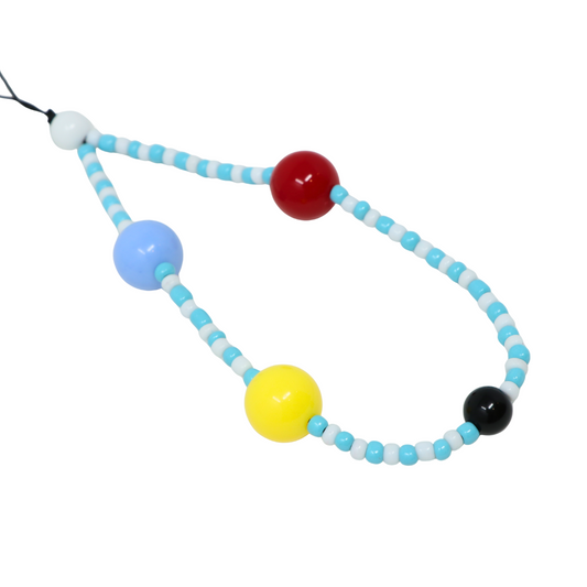 Blue Balls Phone Charm