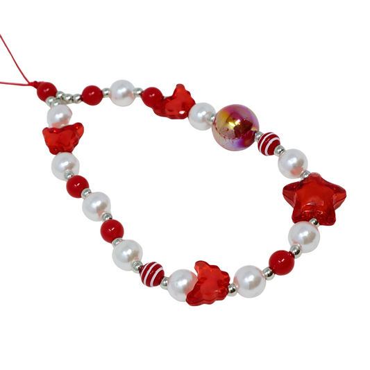 Red Butterfly Phone Charm