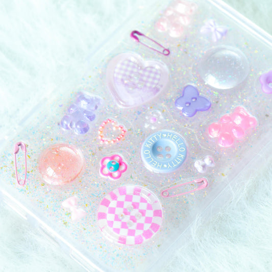 Handmade Resin Phone Case - Soft Pop - iPhone 17 Pro Max