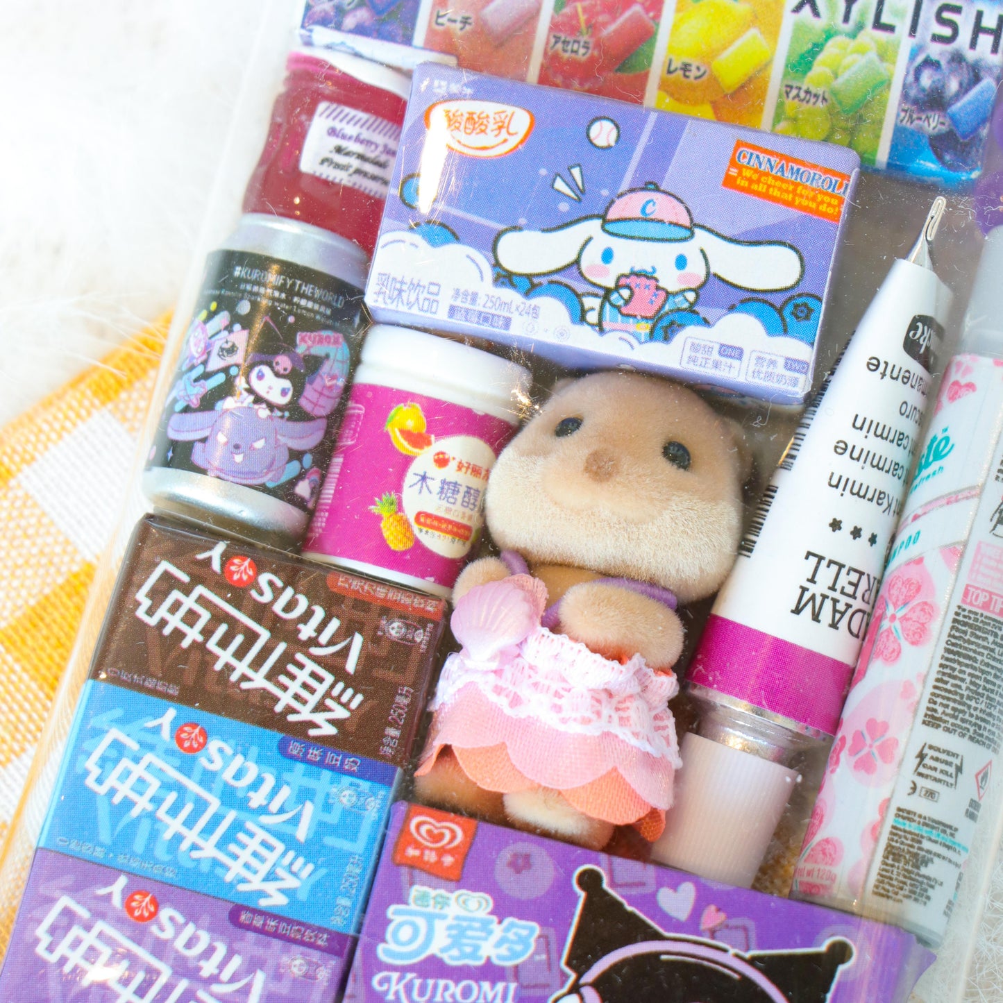 Calico Critters Bag Charm – Sea Otter Mini Pouch Accessory