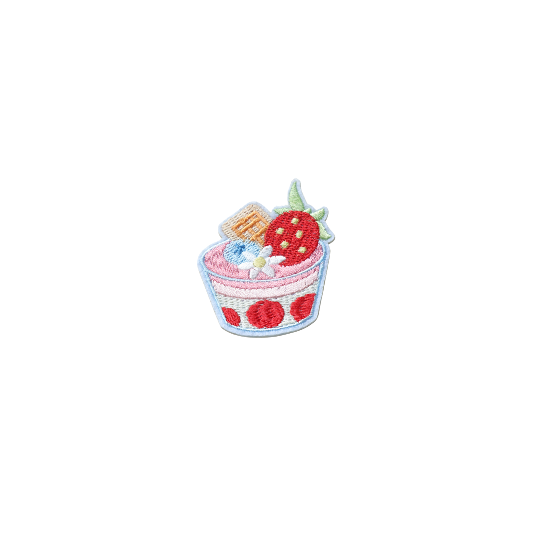 Strawberry Dessert Patch Sticker