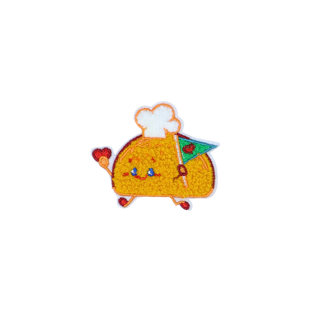 Dessert Fluffy Patch Sticker