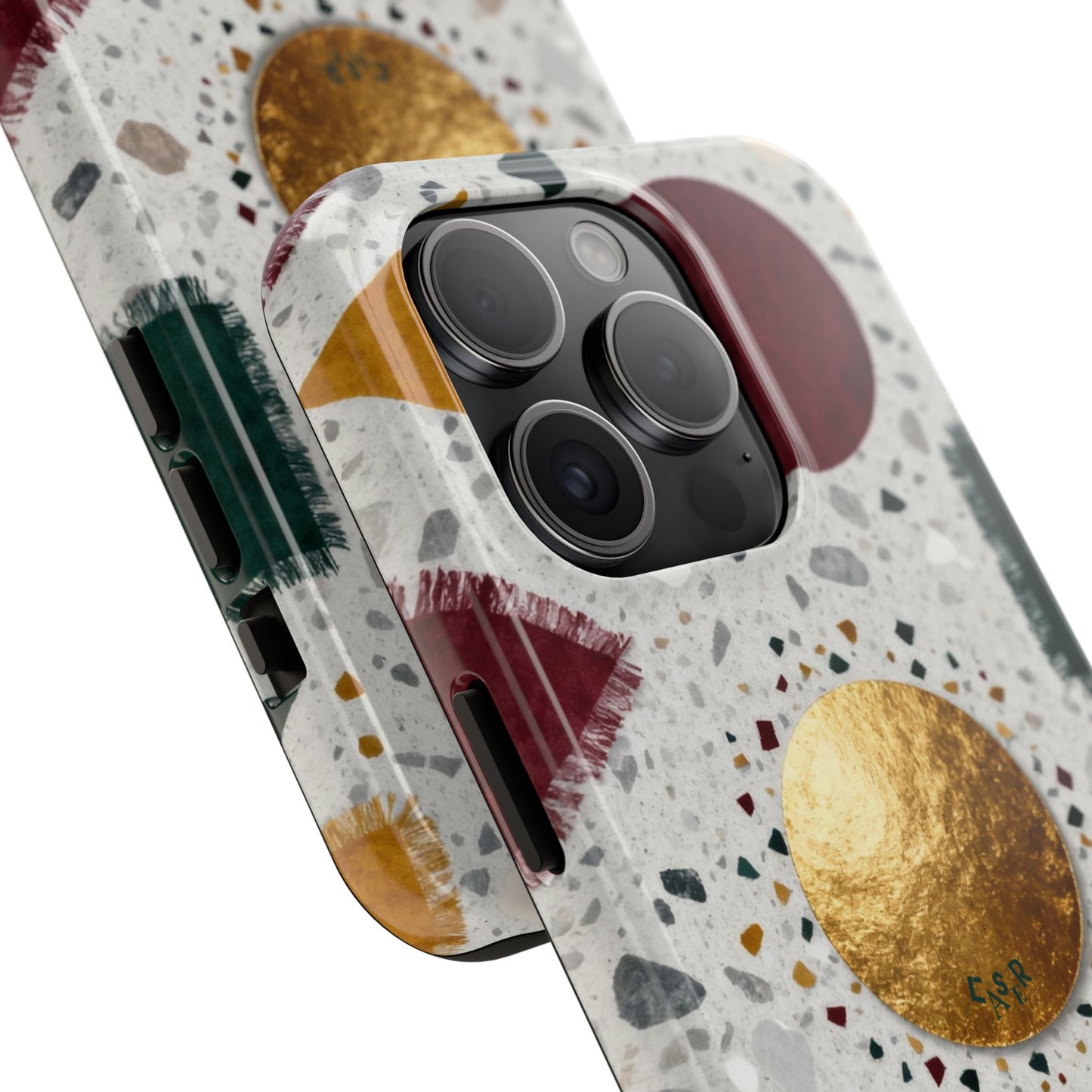 Terrazzo Chic_Red & Green