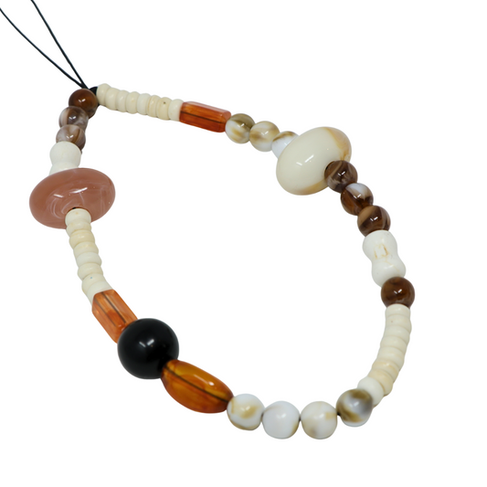 Ivory Stone Phone Charm