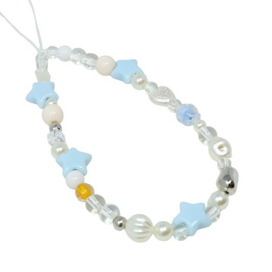 Baby Blue Star Phone Charm