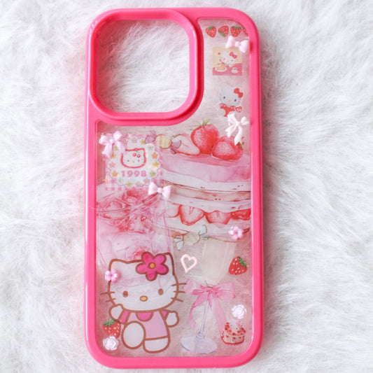 Handmade Resin Phone Case - Hello Kitty Customized