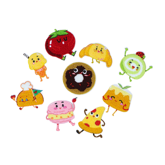 Dessert Fluffy Patch Sticker
