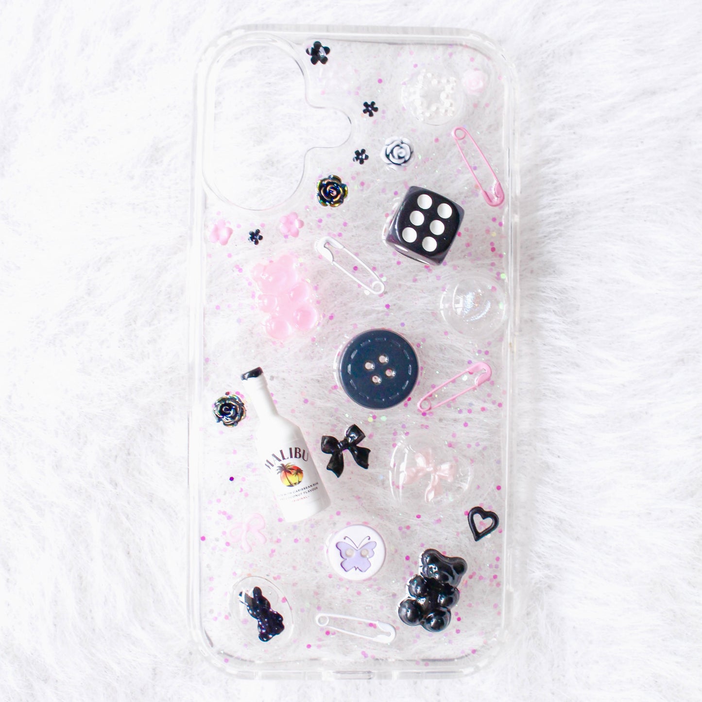 Handmade Resin Phone Case - Boozy Gummy Bear