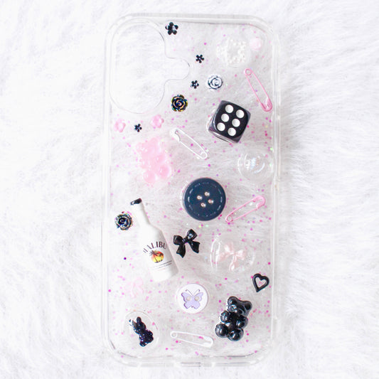 Handmade Resin Phone Case - Boozy Gummy Bear