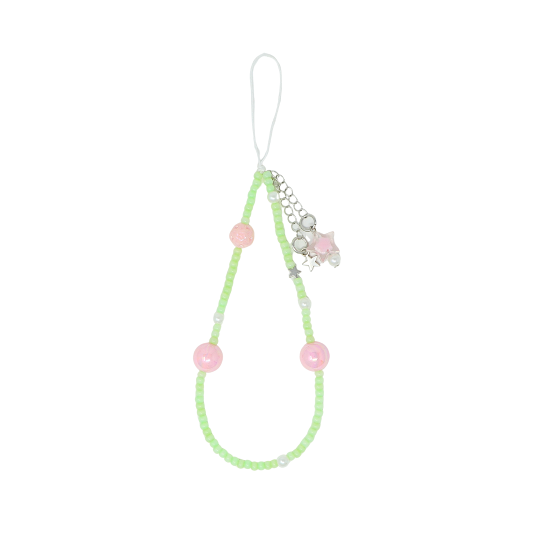 Mint Green Star Phone Charm