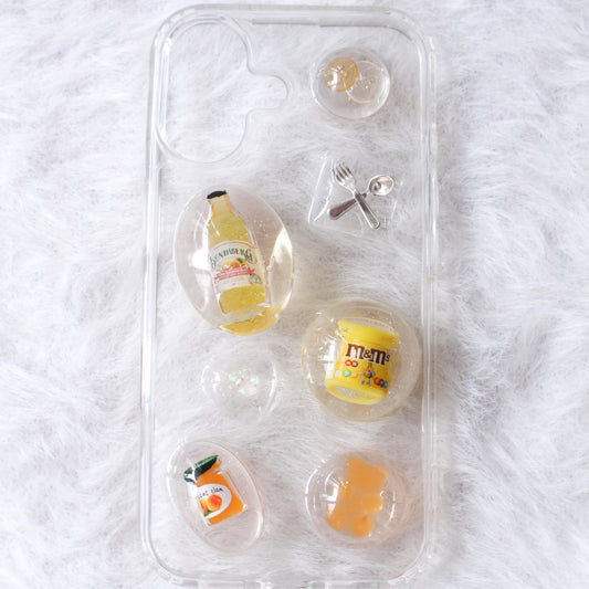 Handmade Resin Phone Case - Foodie Bubble