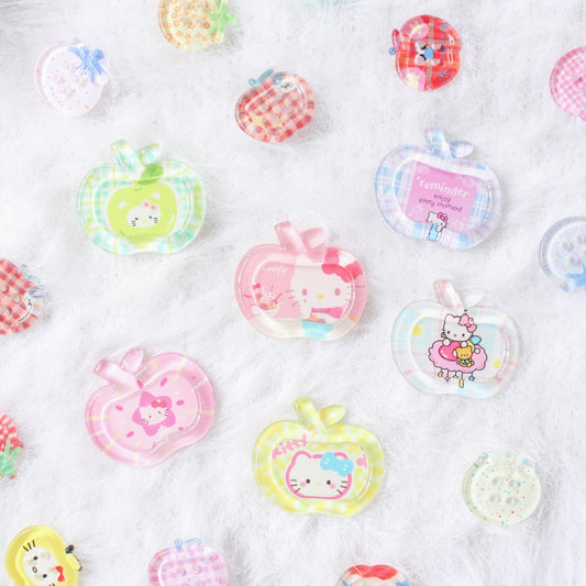 Handmade Resin Phone Case - Kitty Button