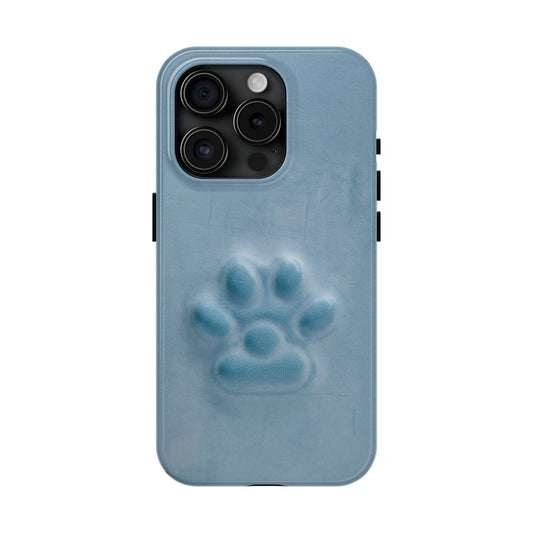 Embossed Leather Paw