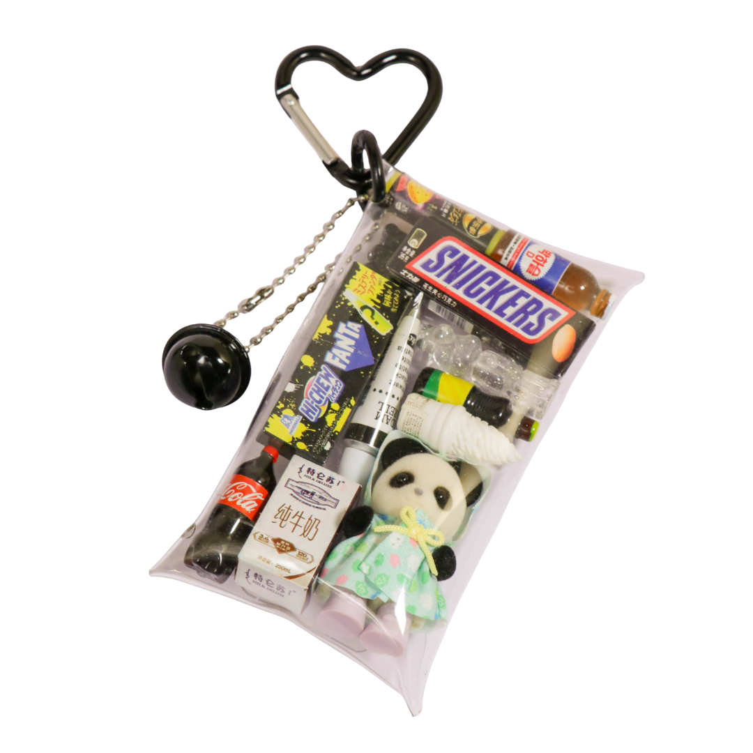Calico Critters Panda Gacha Pouch Bag Charm