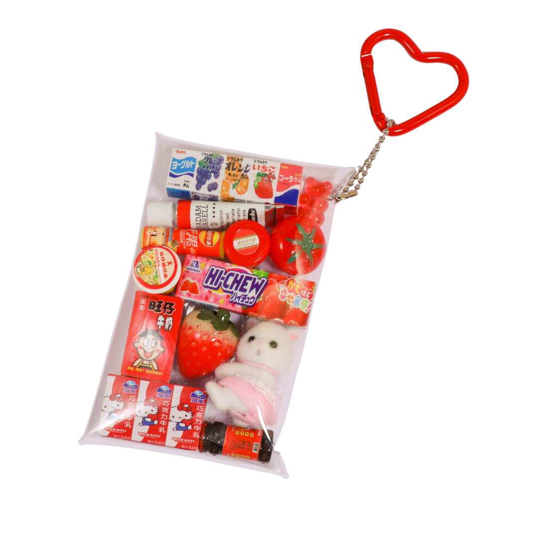 Calico Critters Bag Charm – Persian Cat Mini Pouch Accessory