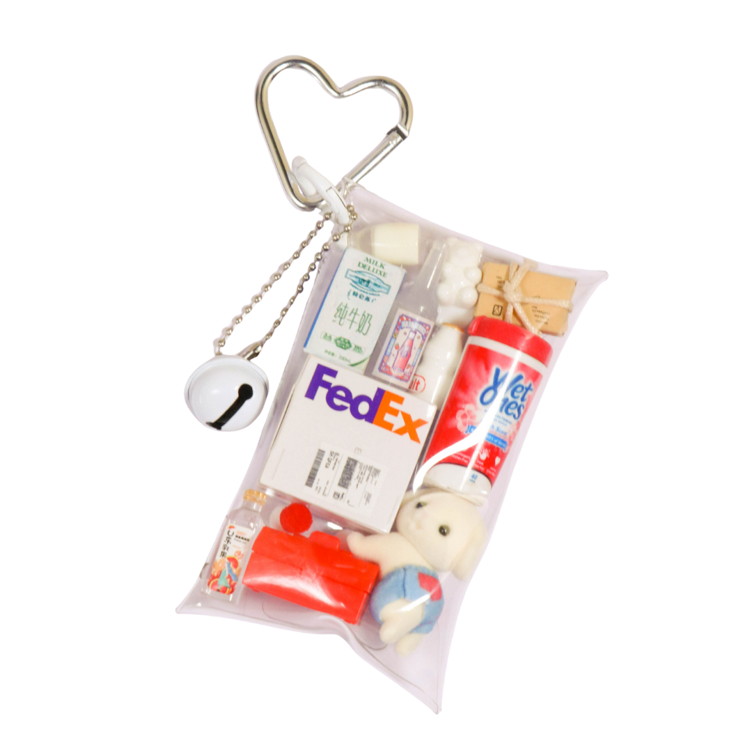 Calico Critters Bag Charm – Flora Rabbit Mini Pouch Accessory