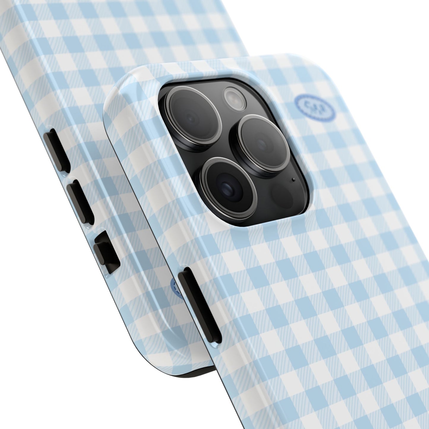 Gingham Blue
