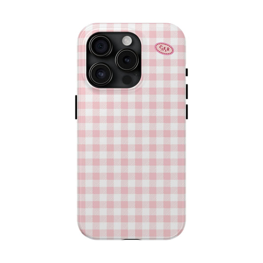 Gingham Pink