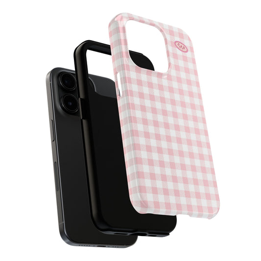 Gingham Pink