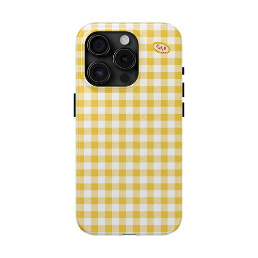 Gingham Yellow