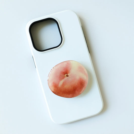 Peach Epoxy Phone Grip
