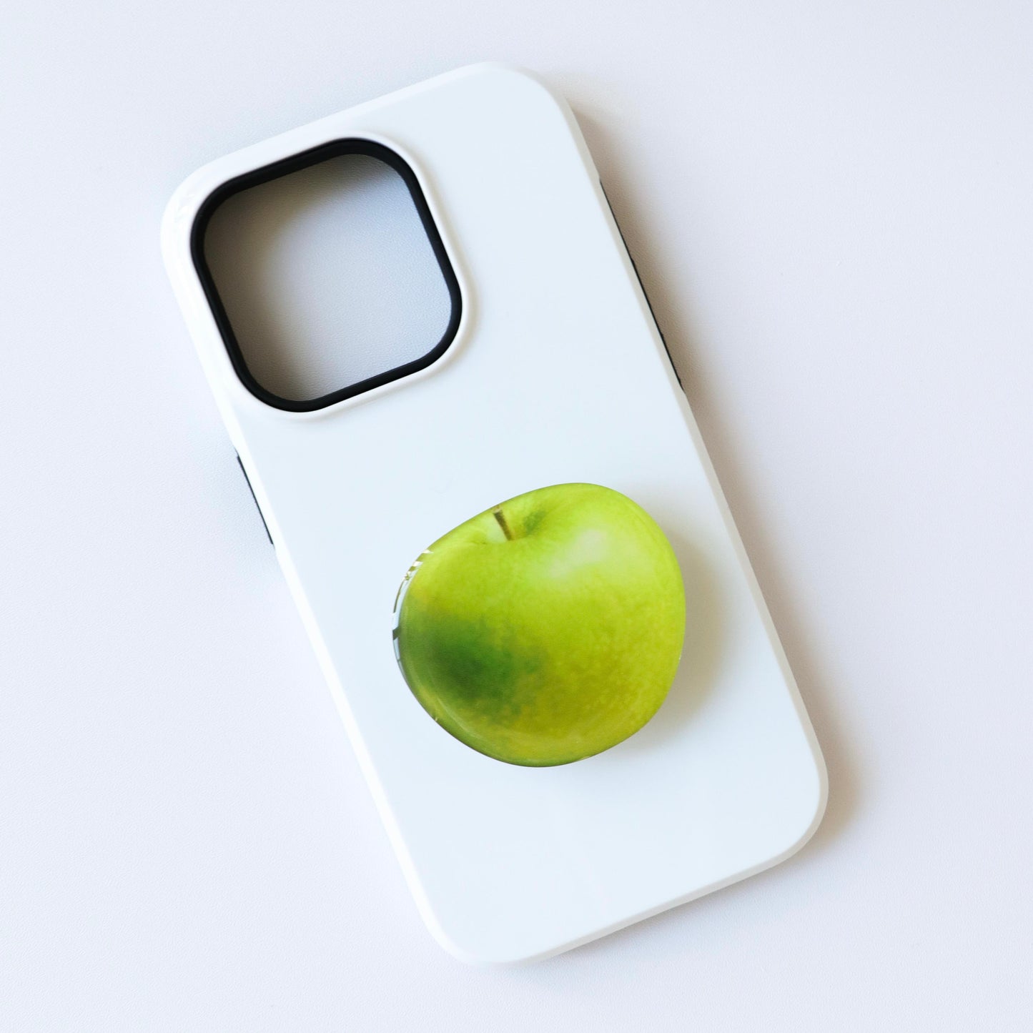 Big Green Apple Epoxy Phone Grip