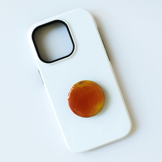 Orange Epoxy Phone Grip