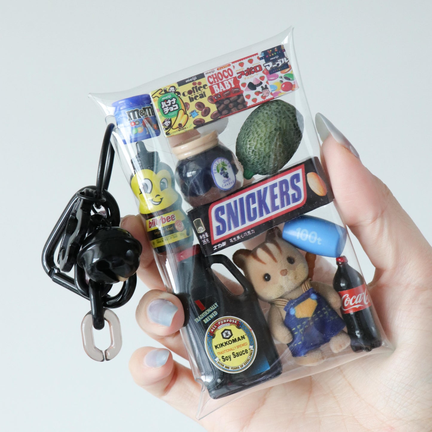 Caser Custom Mini Animal Hazelnut Chipmunk Mini Pouch Accessory bag charm, product photo
