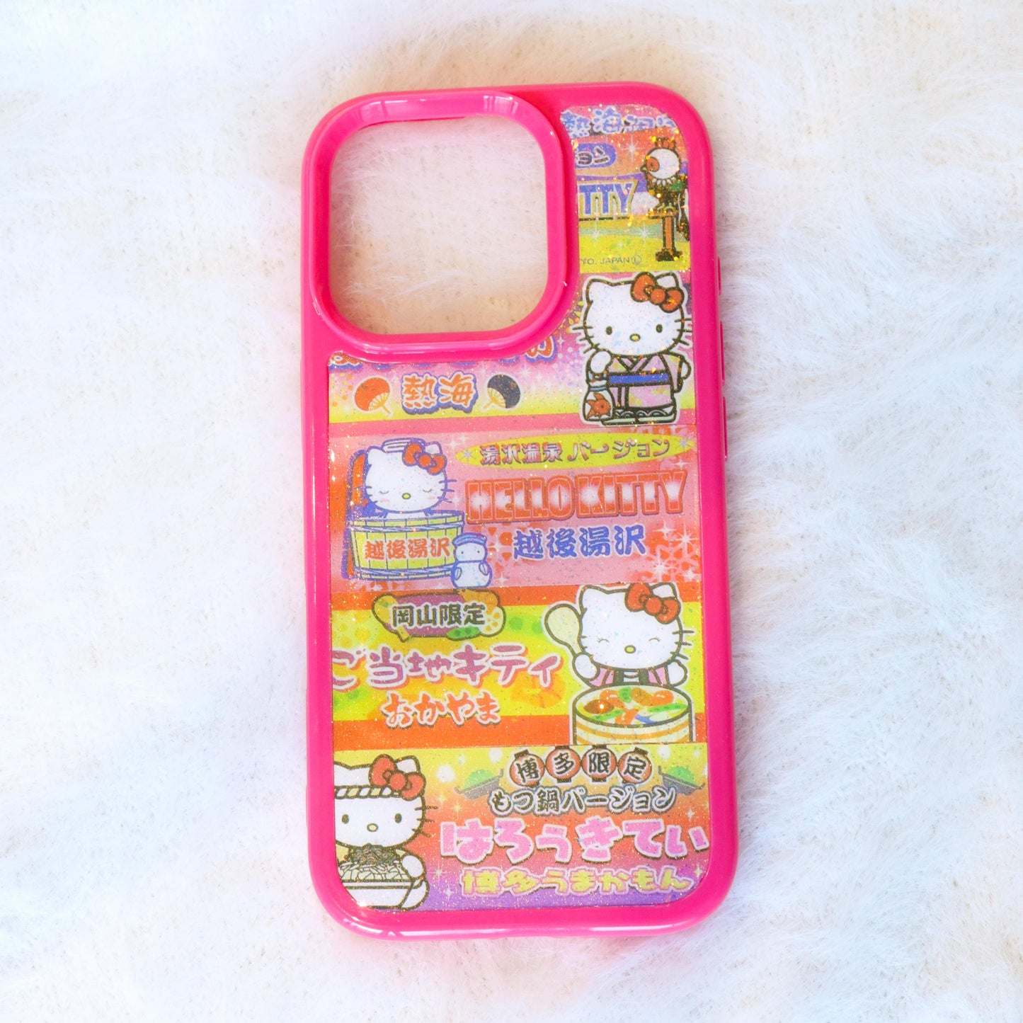 Caser Custom Travel Character-Inspired handmade resin phone case for iPhone 16 Pro