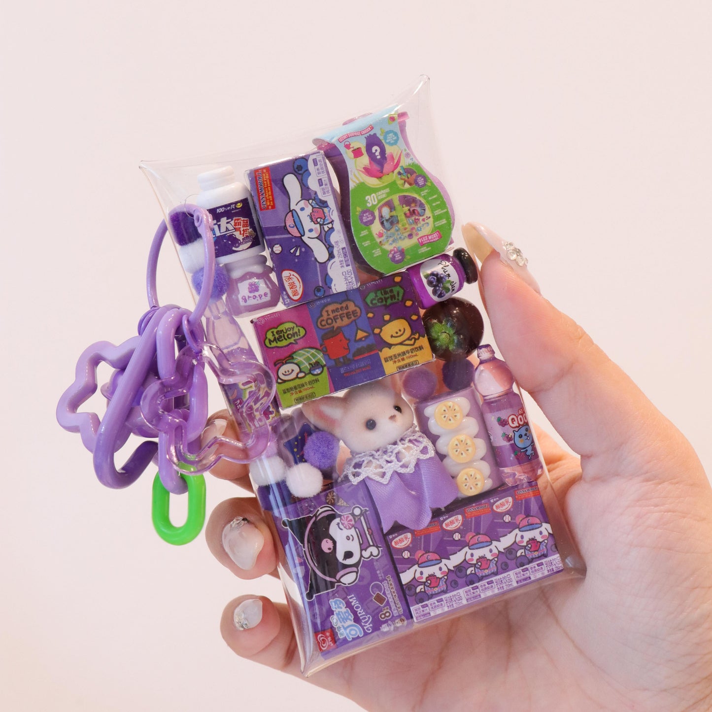 Calico Critters Bag Charm –  Fennec Fox Mini Pouch Accessory