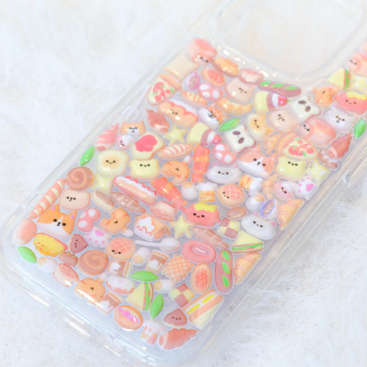 Handmade Resin Phone Case - Tiny Bakery  - iPhone 15 Pro