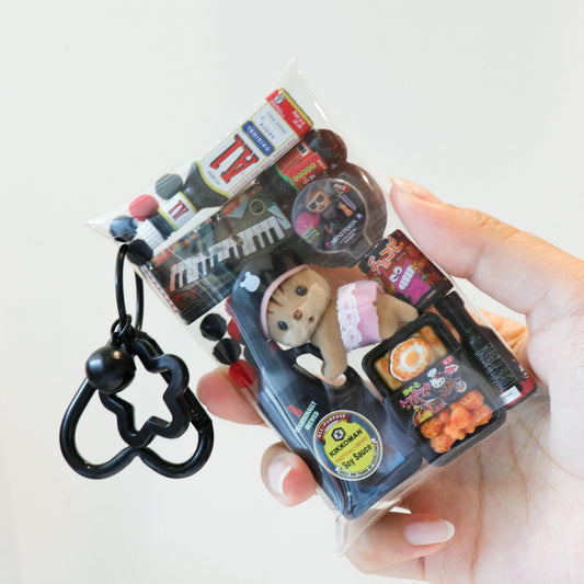 Calico Critters Bag Charm –  Hazelnut Chipmunk Mini Pouch Accessory