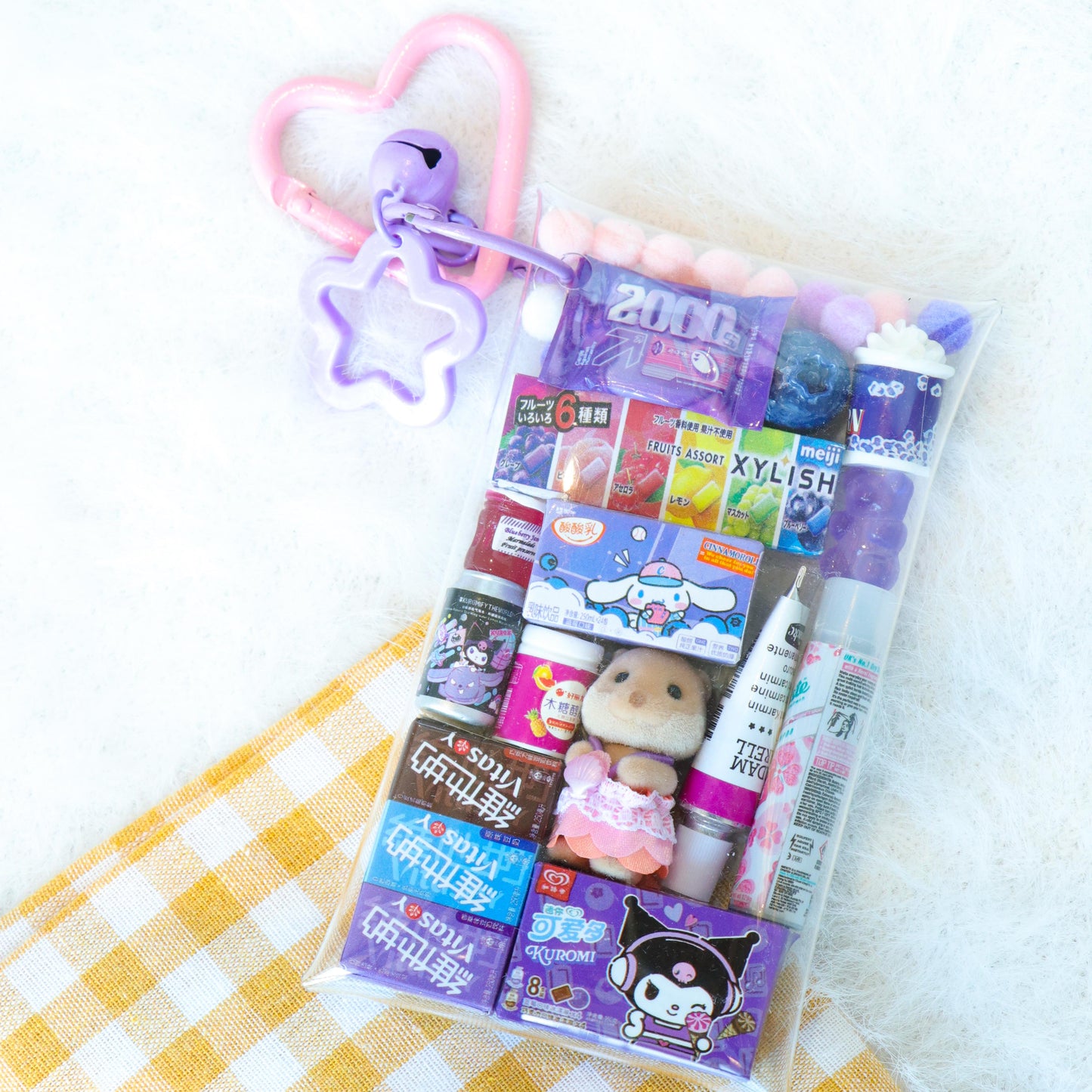 Calico Critters Bag Charm – Sea Otter Mini Pouch Accessory
