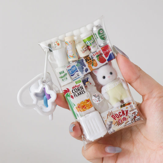 Caser Custom Mini Animal Persian Cat Mini Pouch Accessory bag charm, product photo