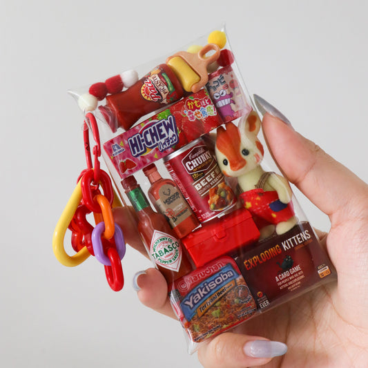 Caser Custom Mini Animal Highbranch Giraffe Mini Pouch Accessory bag charm, product photo