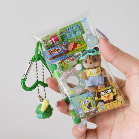 Caser Custom Mini Animal Hazelnut Chipmunk Mini Pouch Accessory bag charm, product photo