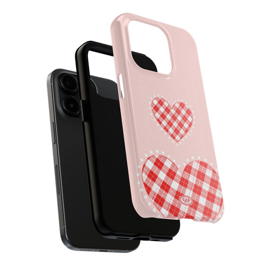 Heart Plaid Love