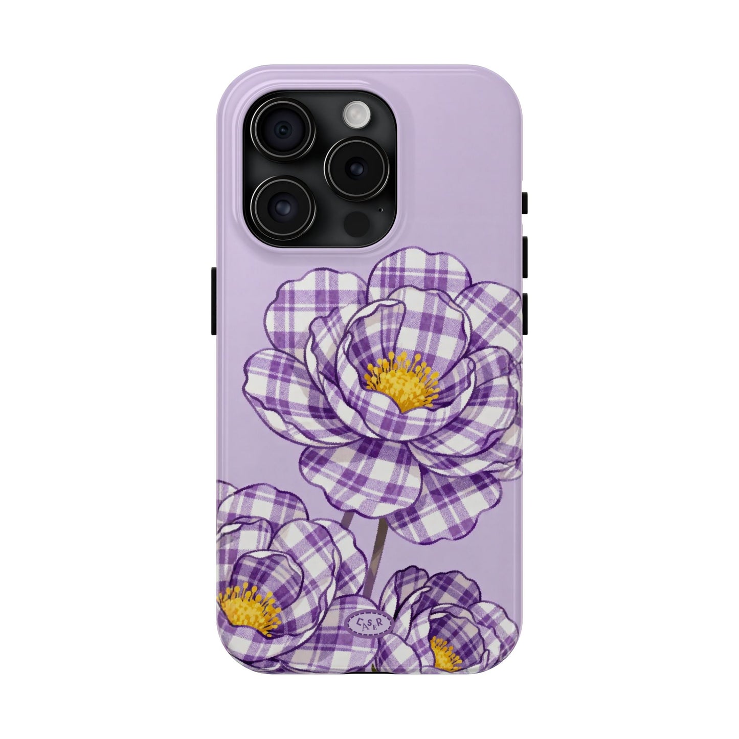 Peony Plaid Love
