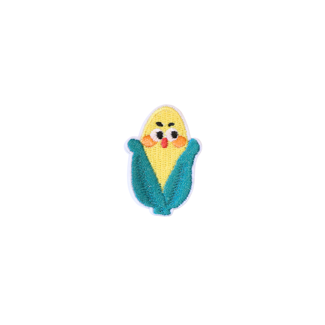 Caser Custom Vegetable Patch cute sticker, close-up view