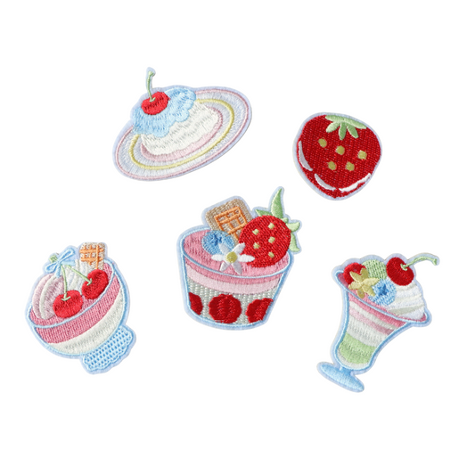 Strawberry Dessert Patch Sticker