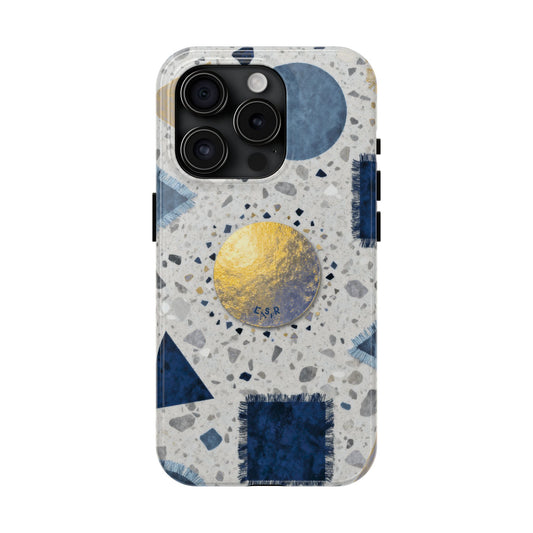 Terrazzo Chic_Blue & Gold