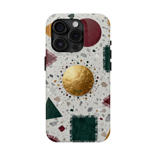 Terrazzo Chic_Red & Green