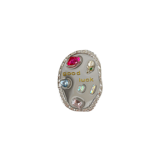 Tulip Rhinestone 'Good Luck' Phone Grip